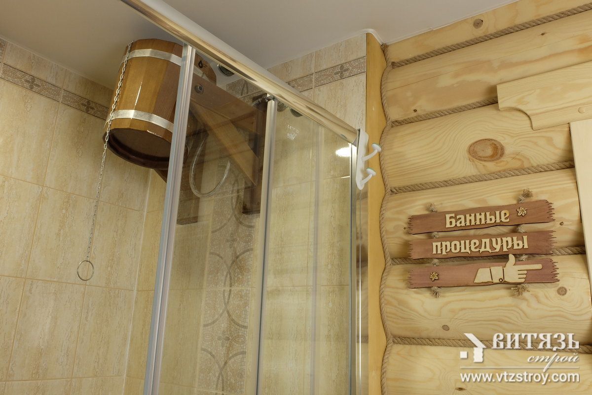 Рубленные бани, парные 7