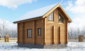 Рубленный дом «Верещагин»